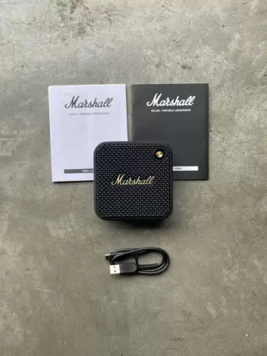 US $60.00 New Marshall Willen Portable Bluetooth Speaker Black New Loudspeaker