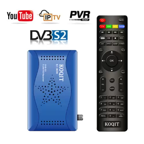 US $28.45 DVB-S2 HD Blind FTA Satellite Receiver Youtube TV Dish Receiver Sat Finder PVR