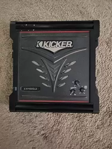 US $99.00 Kicker ZX400.1 Mono subwoofer amplifier 400 watts RMS x 1 at 2 ohms