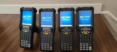 C $880.00 4x Symbol/motorola MC92N0-GA0SXJYA5WR Mobile Computer Barcode Scanner for parts