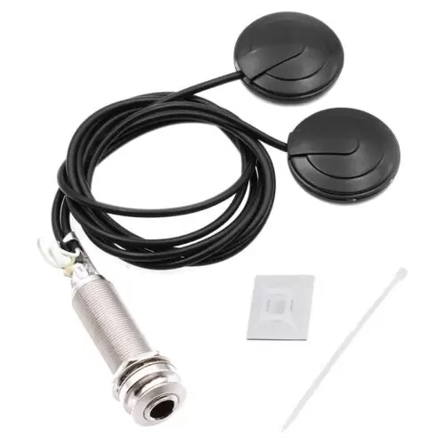 C $14.45 Guitar Pickups Acoustic Electric Piezo Transducer Microphone Contact for Guitah 4713138905609