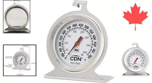 C $22.00 Accurate Oven Thermometer 150-750°F - Large Dial