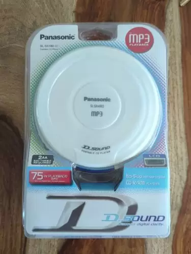 C $152.15 Panasonic SL-SX480 MP3 Portable CD Player  New Damaged Packaging