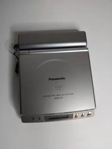 US $50.00 Vintage Panasonic DVD-L10 Personal Portable DVD, VCD Player Tested